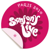 Symfony Live 2010 Paris Attendee badge